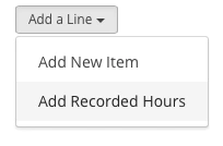 Add A Line Drop Down