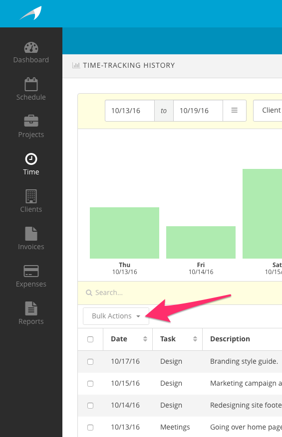 Harpoon Bulk Actions