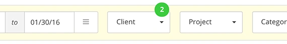 Harpoon Expenses Filters
