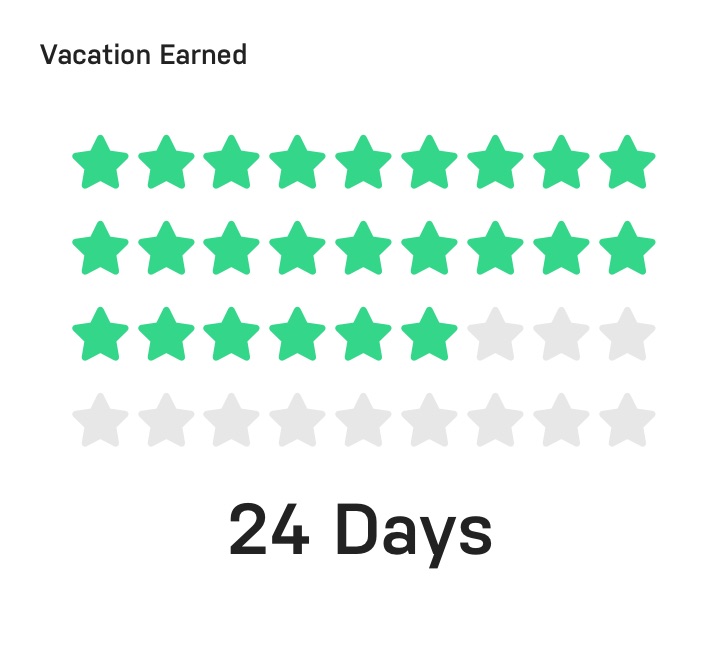 Vacation Earned