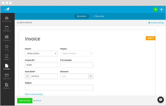 Harpoon Invoicing for Freelancers